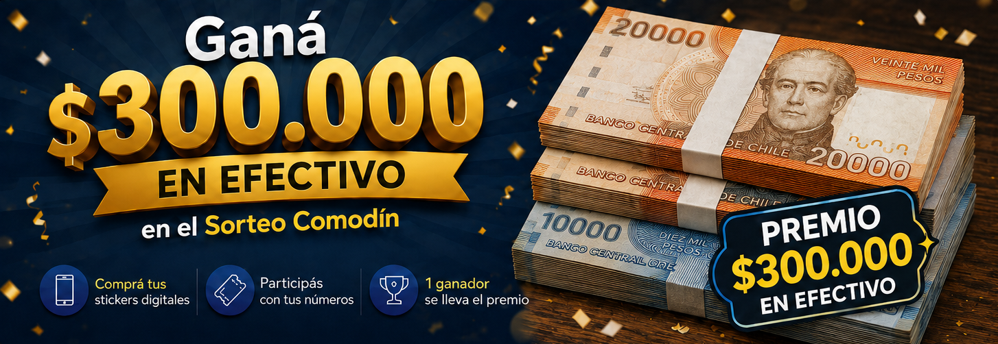 Sorteo Comodín – Gana $300.000